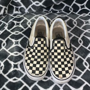 Checkered vans